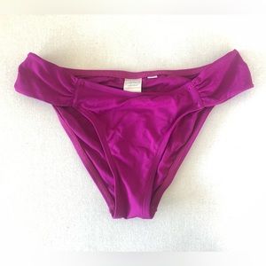 L*SPACE bikini bottom pink full coverage XS